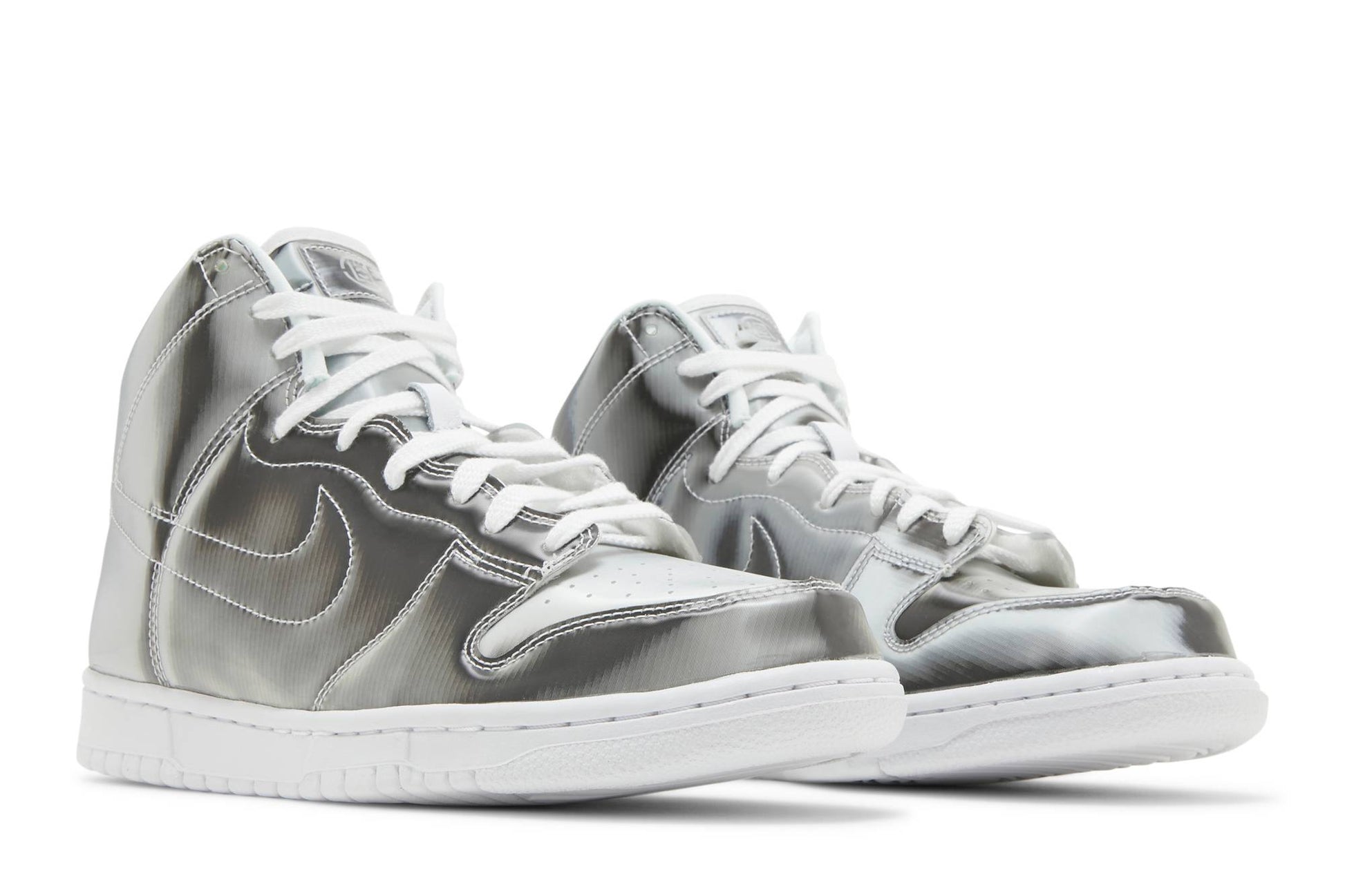 CLOT X Nike Dunk High 'Silver Metallic' DH4444-900