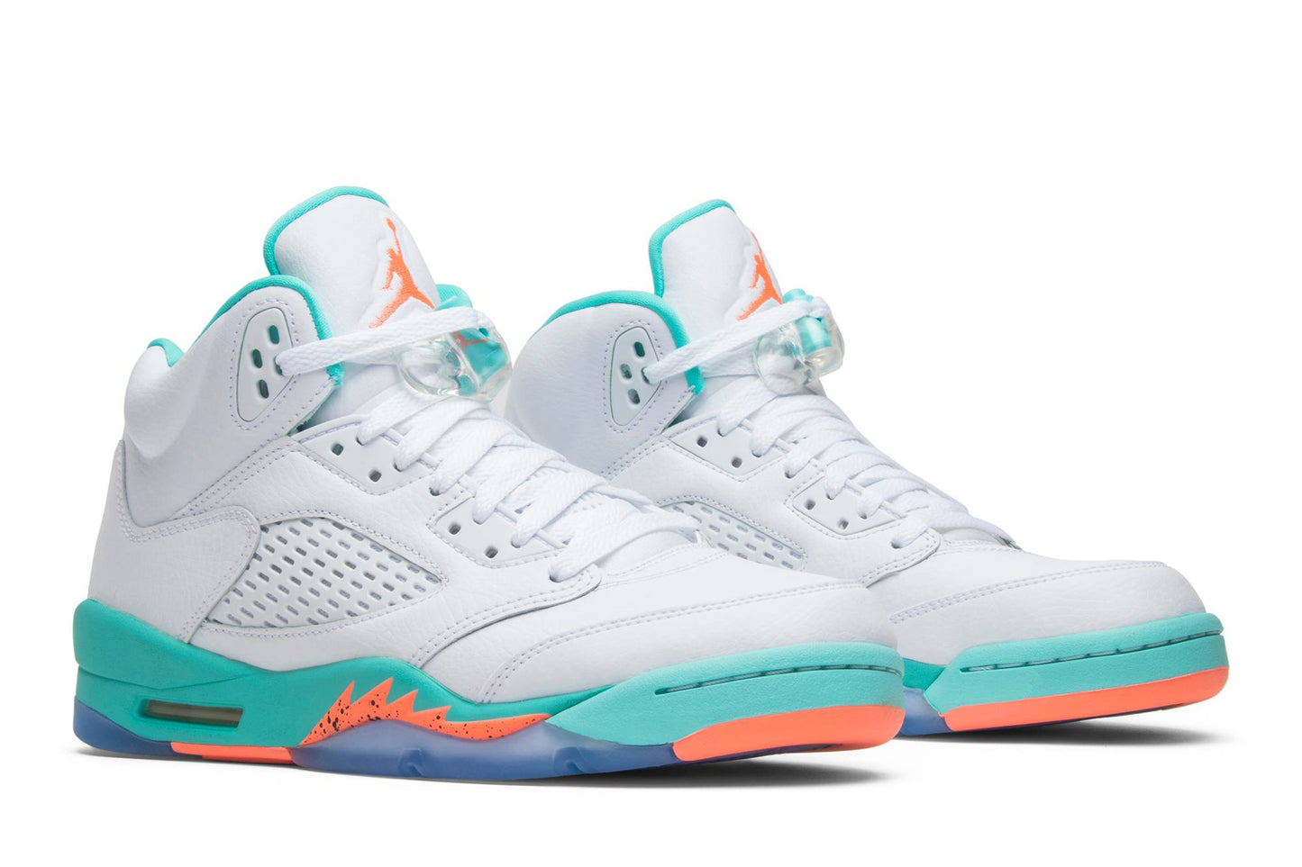 ( Grade School ) Air Jordan 5 Retro 'Light Aqua' 440892-100