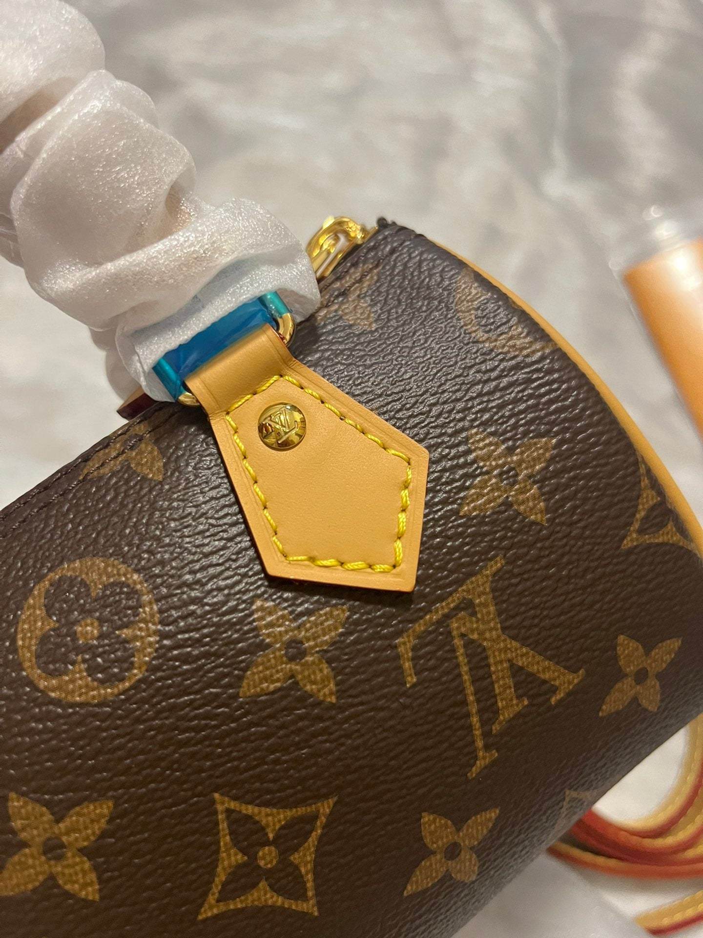 Louis Vuitton Nano Speedy Monogram Canvas Crossbody Handbag