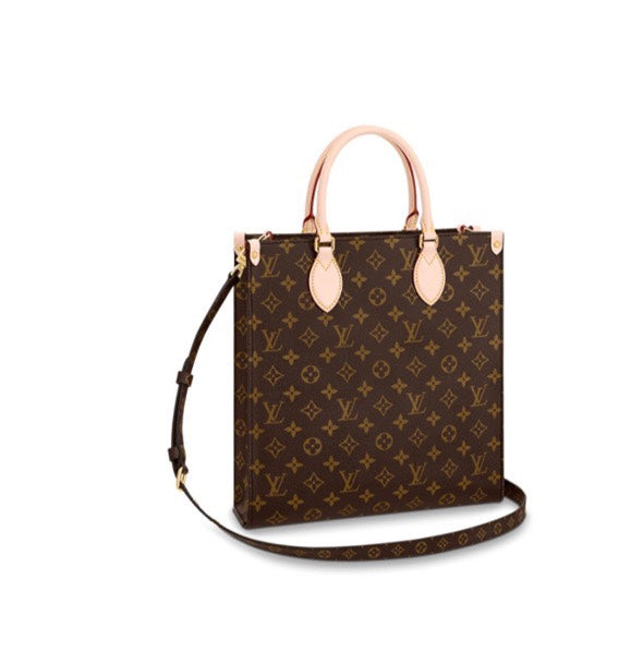 Louis Vuitton Monogram Canvas Petit Sac Plat Tote Bag