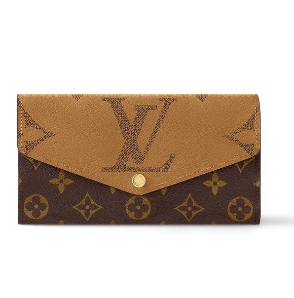 Louis Vuitton Sarah Wallet Giant Monogram Reverse Canvas