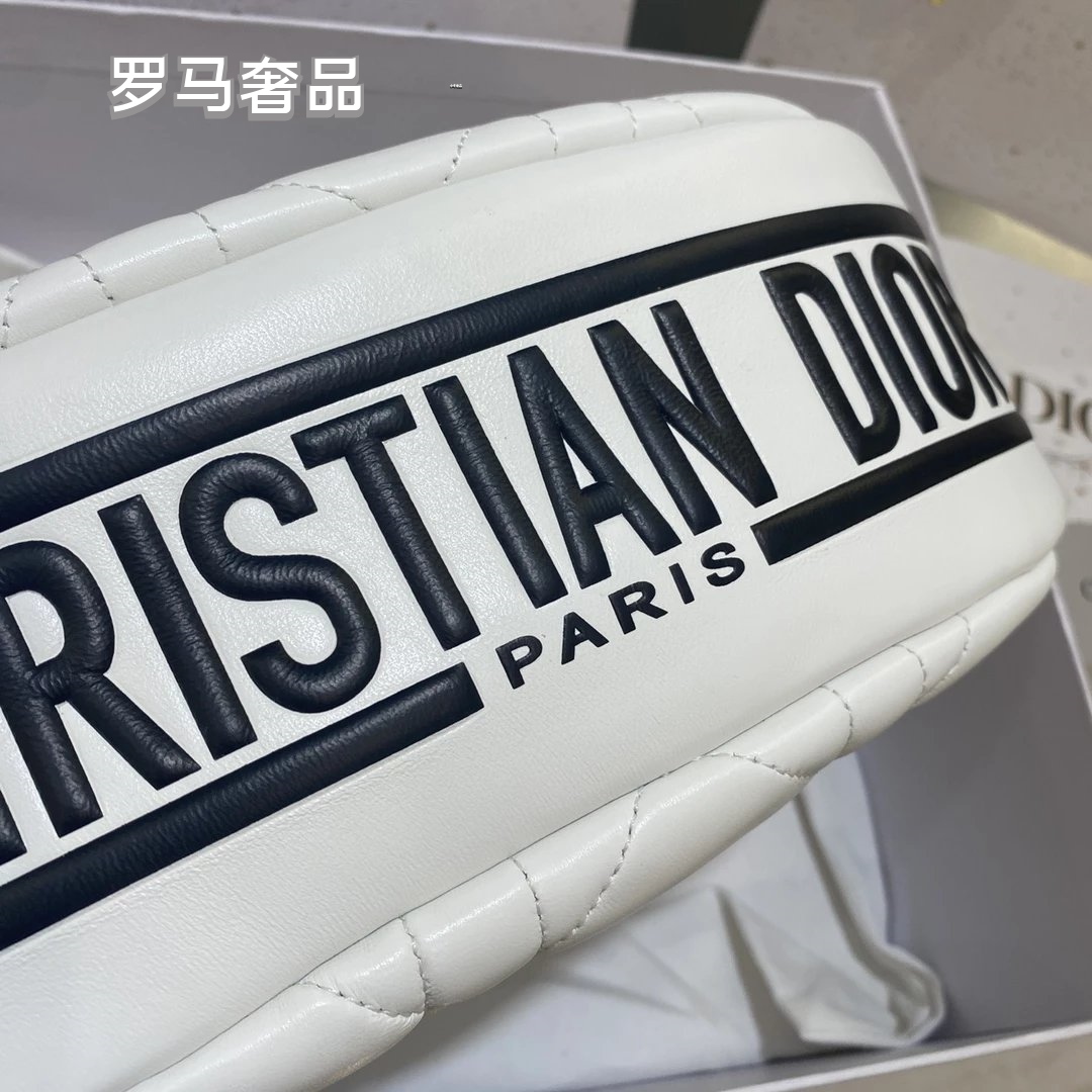 Luxury Black Quilted Leather Shoulder Bag with Gold Chain and White Handle